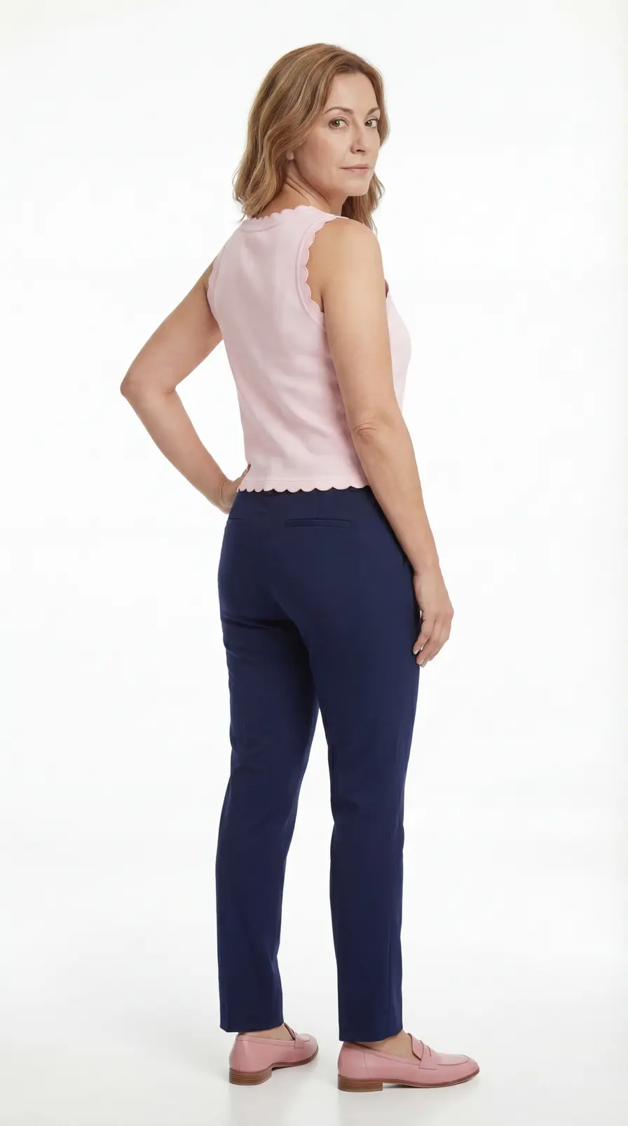 Front View Full Body Three Quarter