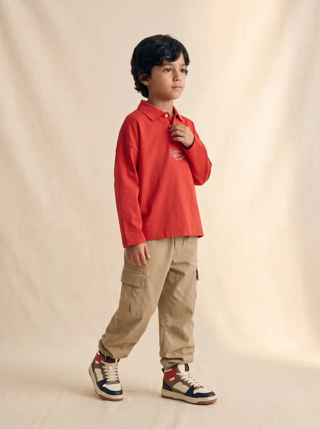 Front View Full Body Three Quarter