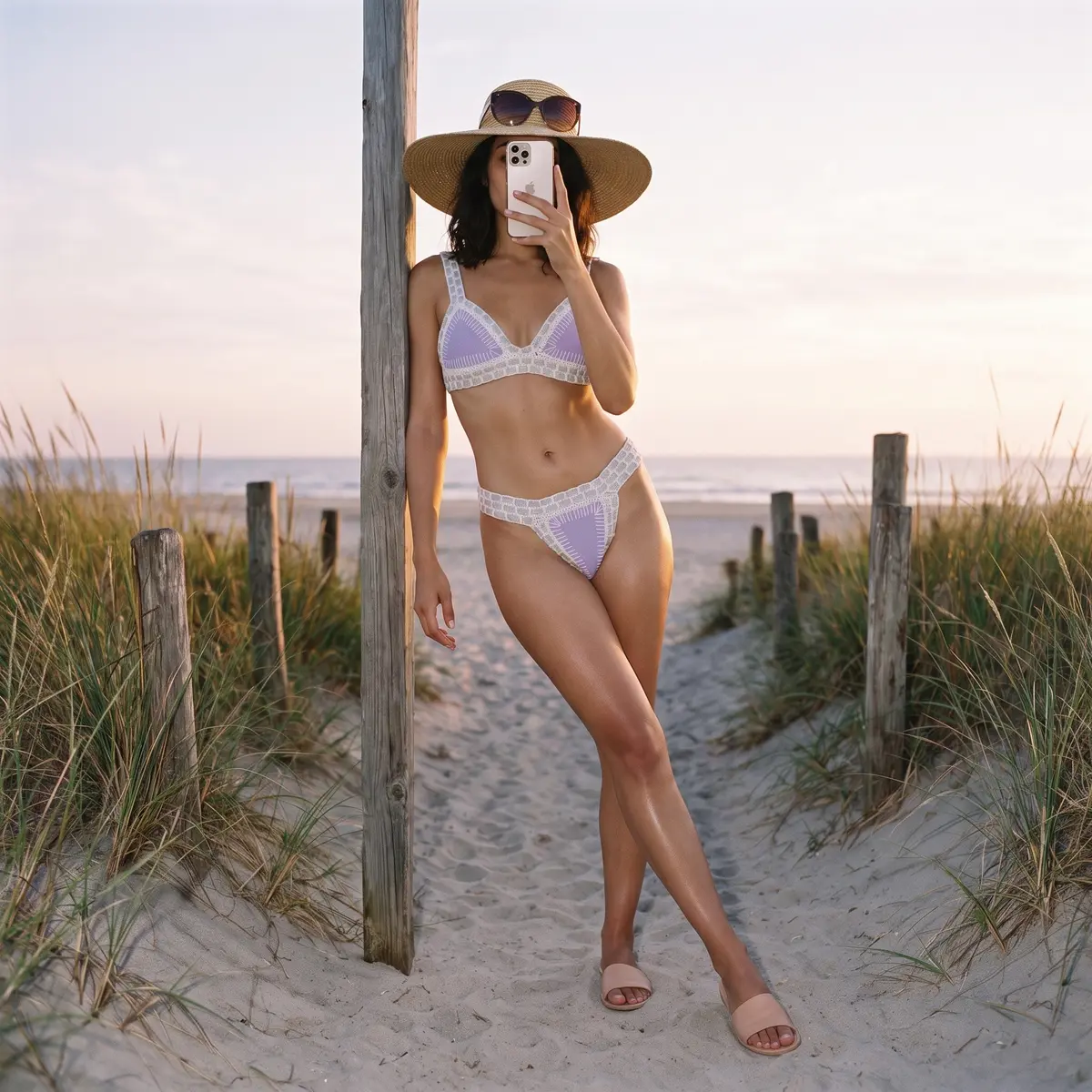 Mirror Selfie Full Body Bikini