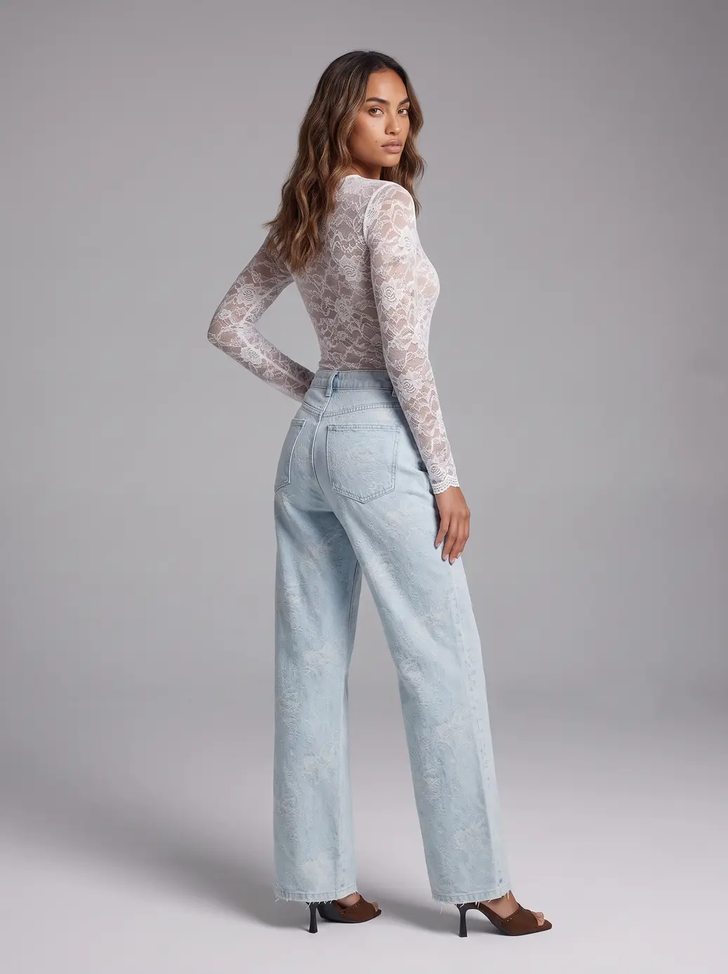 Front View Full Body Three Quarter