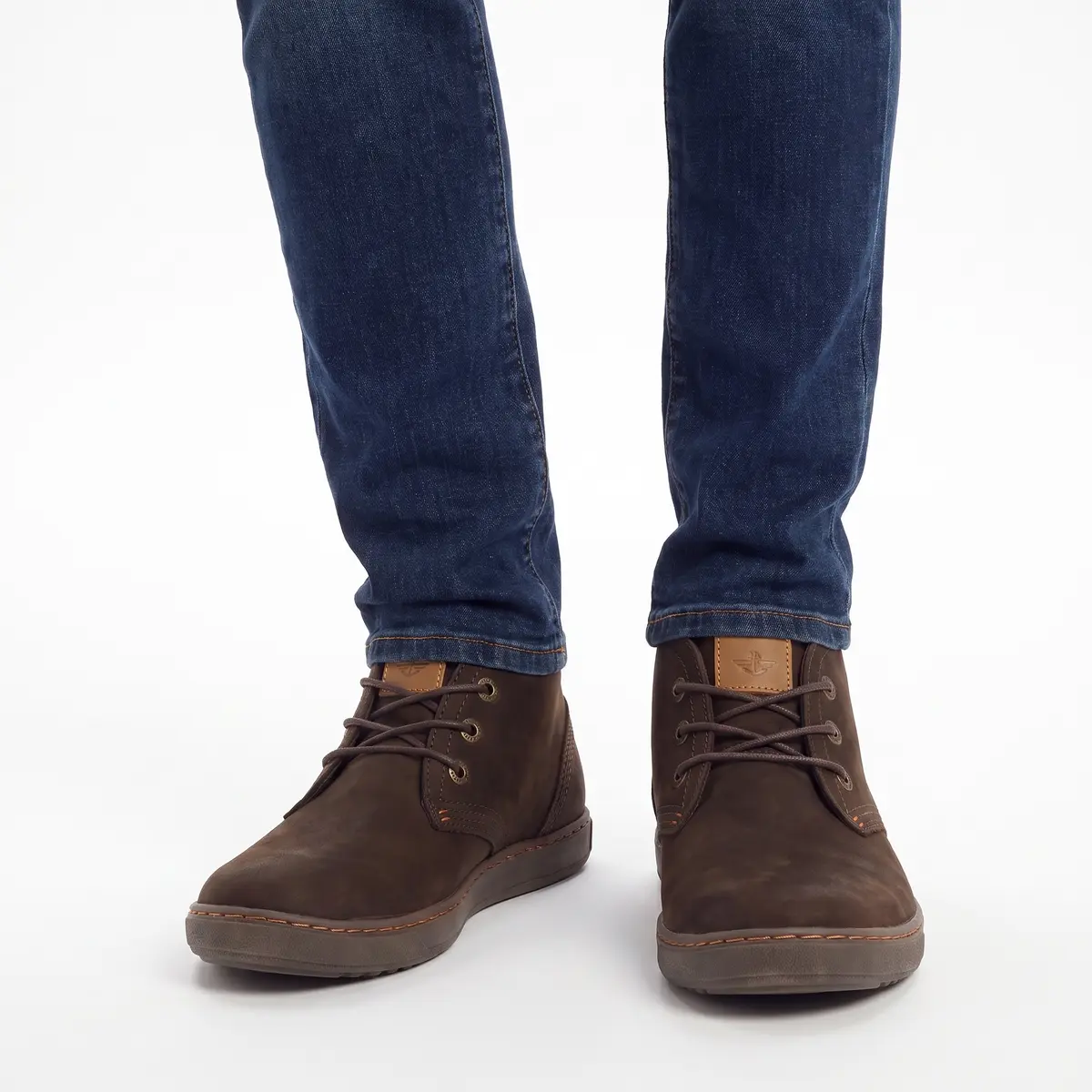Front View Below Knee Footwear