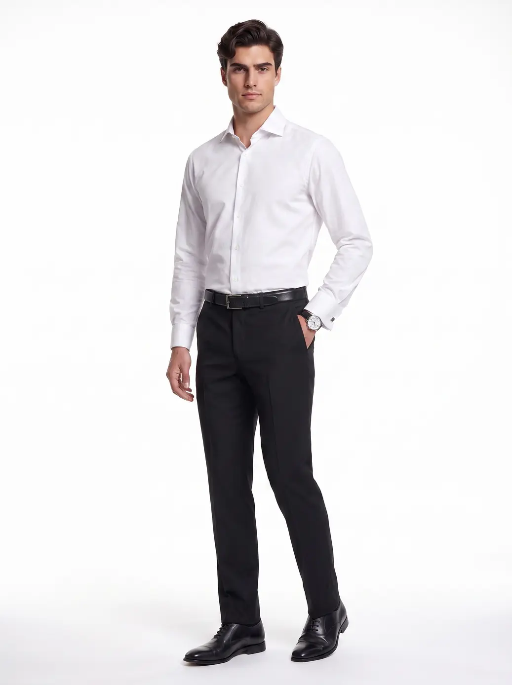 Front View Full Body Three Quarter