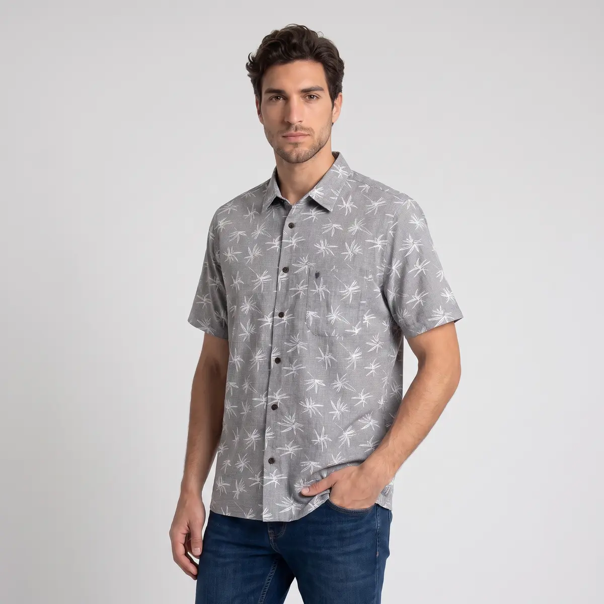 Front View Half Body Top