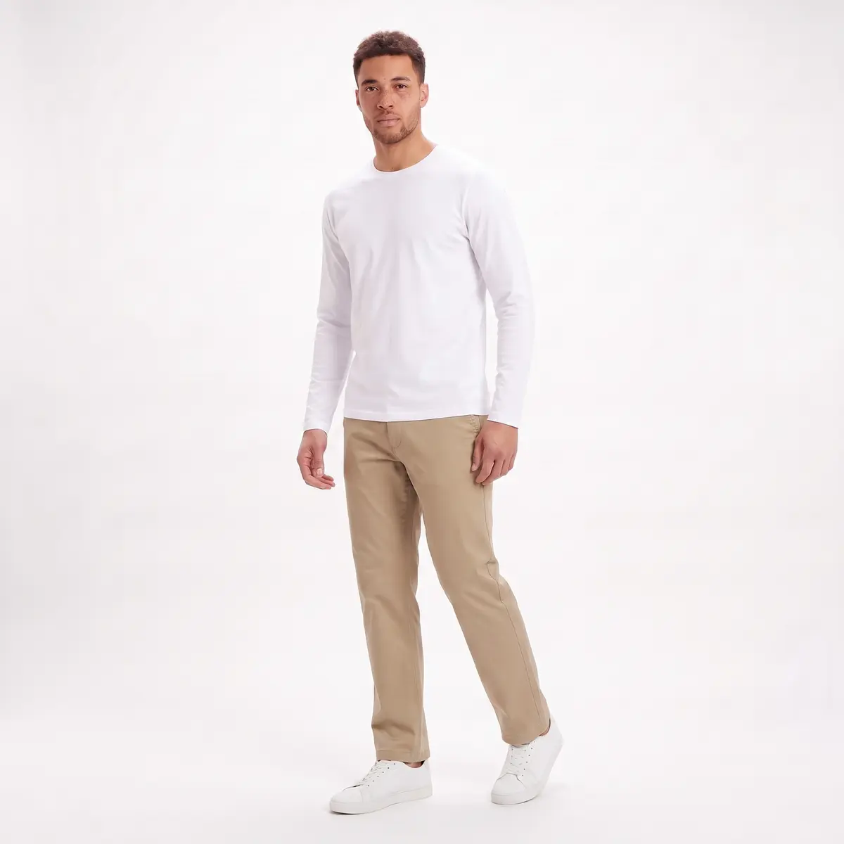 Front View Full Body Three Quarter